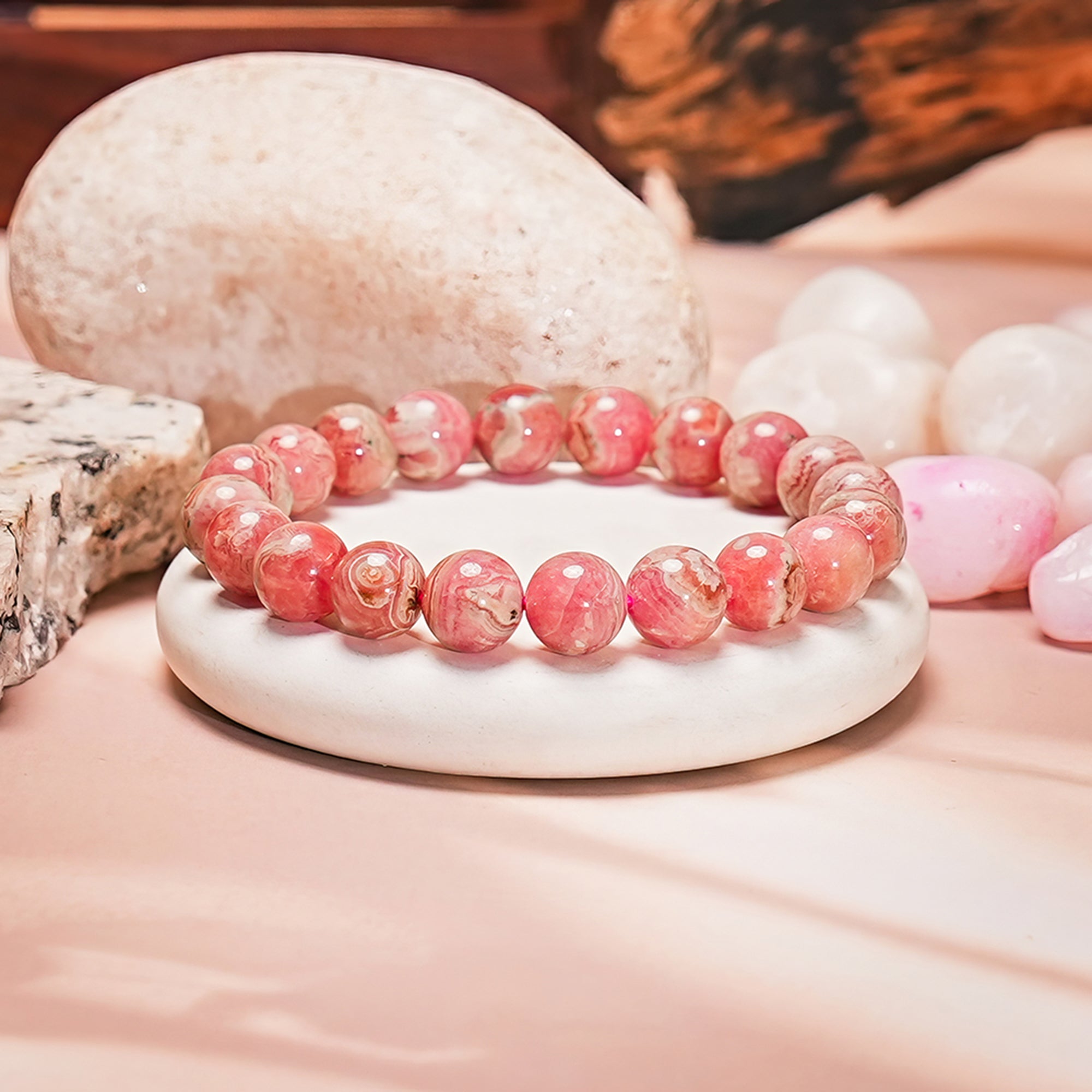 Rhodochrosite Bracelet