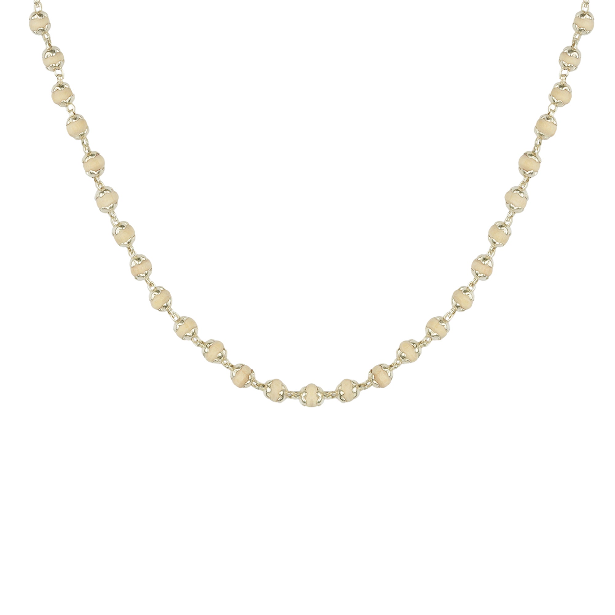 Tulsi Mala Silver Ultra Wide – for Japa