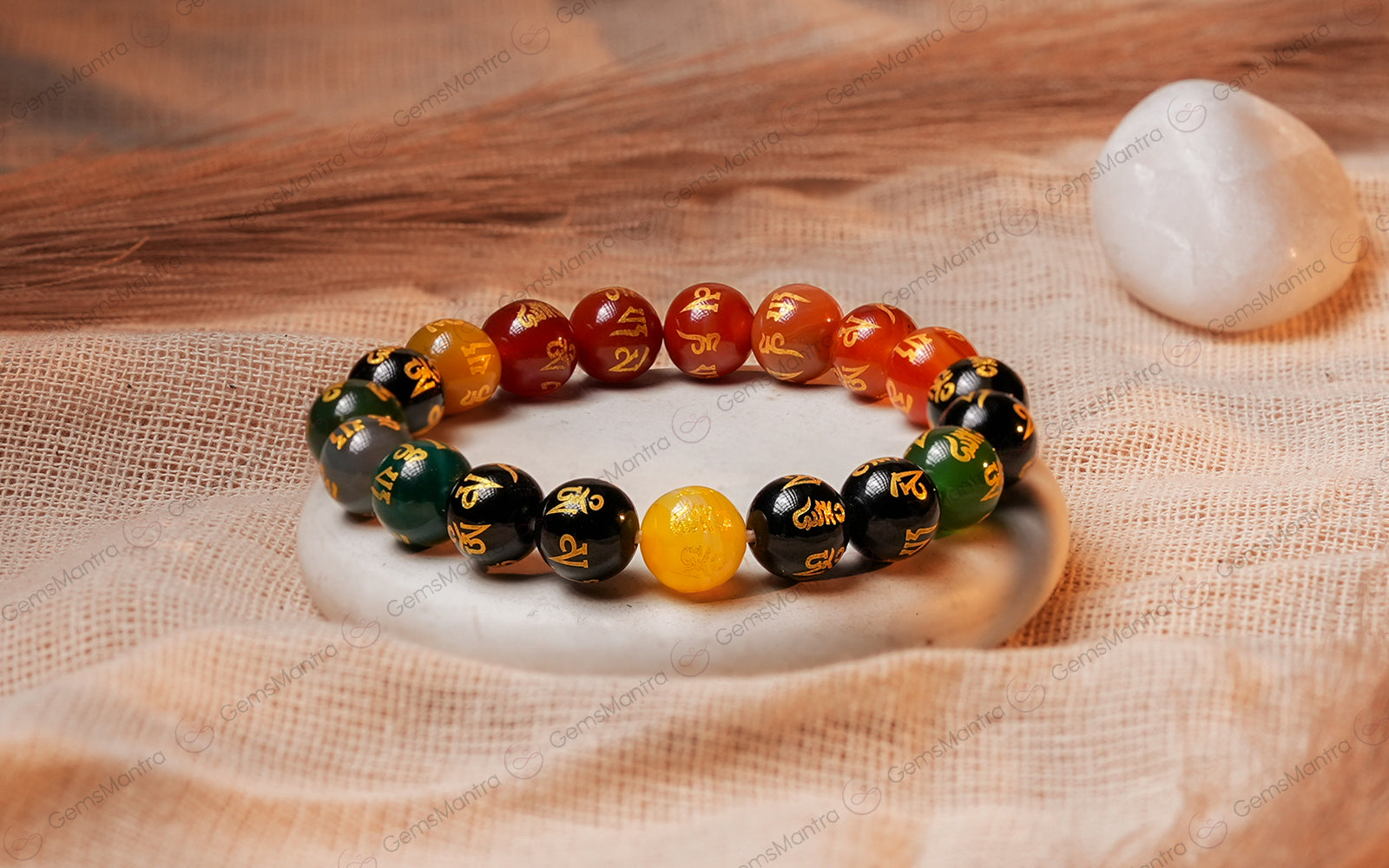 Multi Om Mani Bracelet