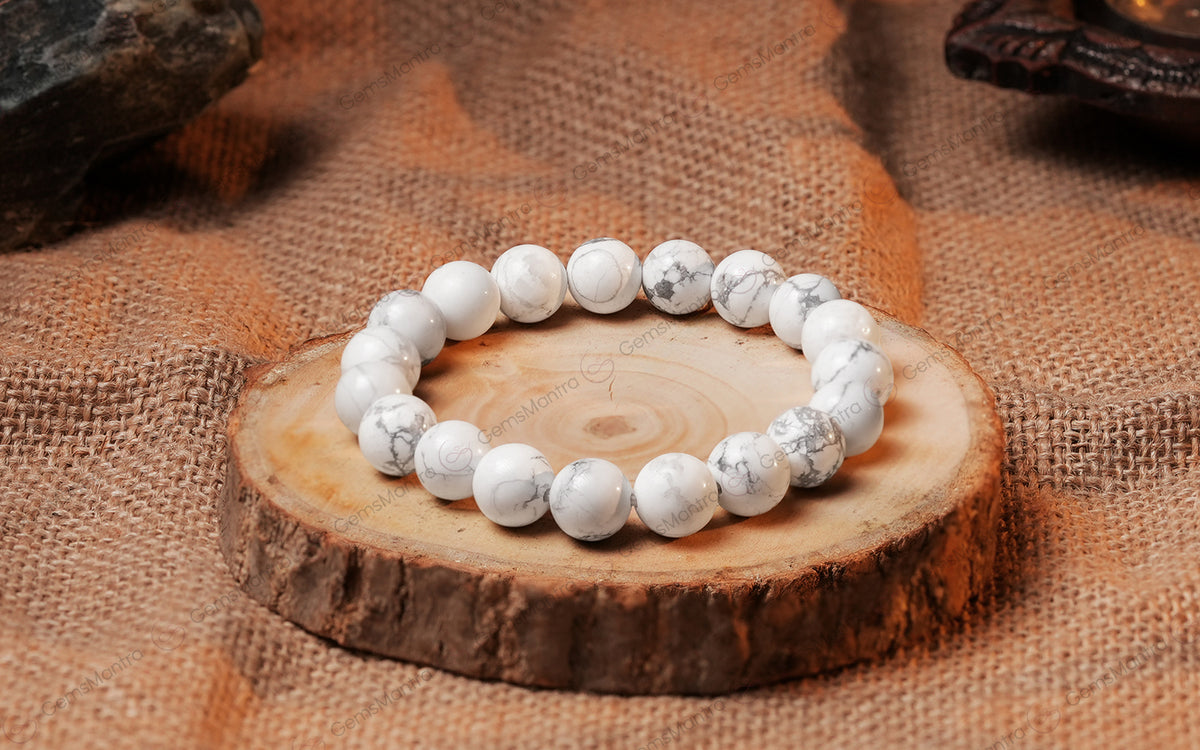 Buy Certified Howlite Bracelet Online at Best Price