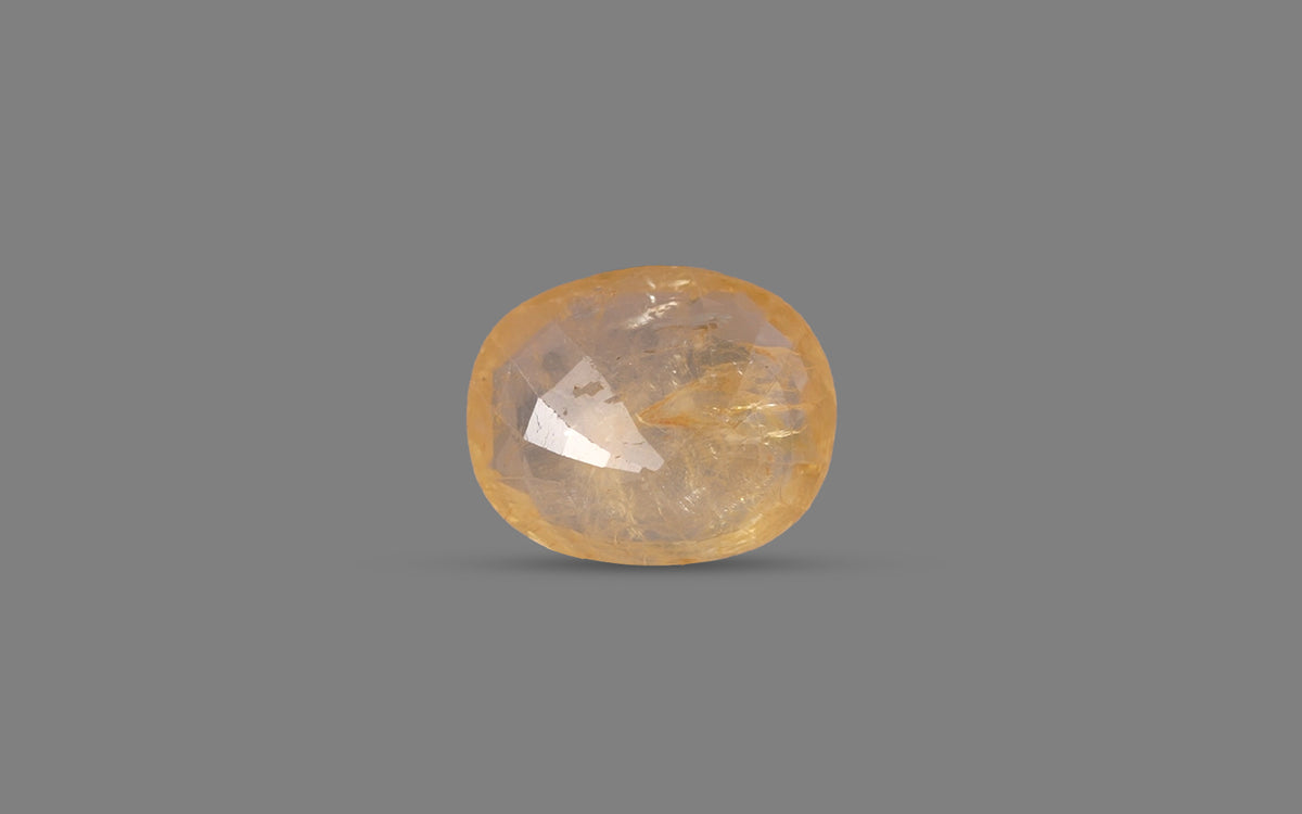 Yellow Sapphire (Pukhraj) – 4.65 Carat / 5.16 Ratti