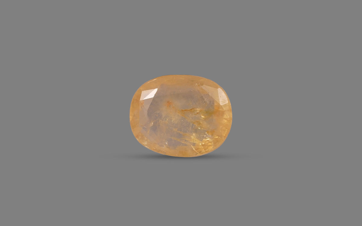 Yellow Sapphire (Pukhraj) – 4.65 Carat / 5.16 Ratti