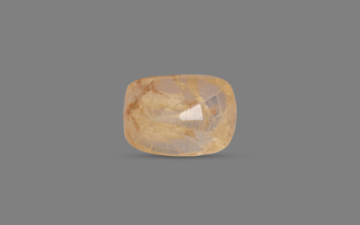 Yellow Sapphire (Pukhraj) – 6.67 Carat / 7.40 Ratti