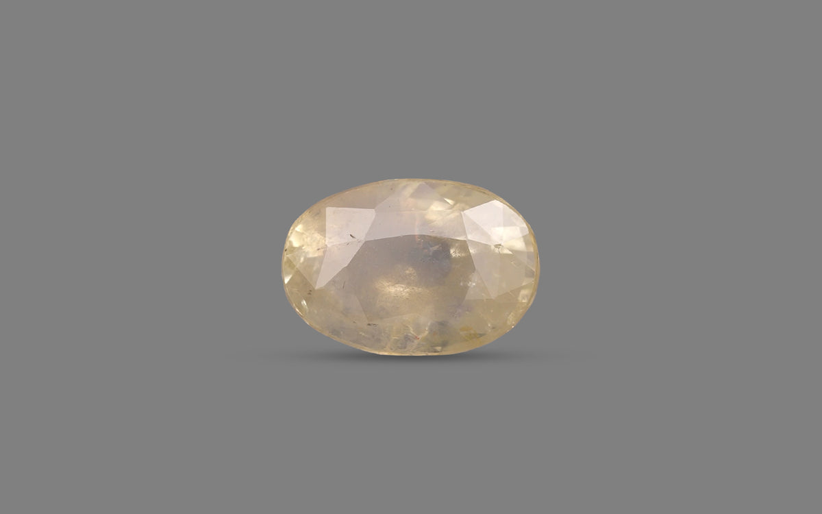 Yellow Sapphire (Pukhraj) – 9.39 Carat / 10.42 Ratti