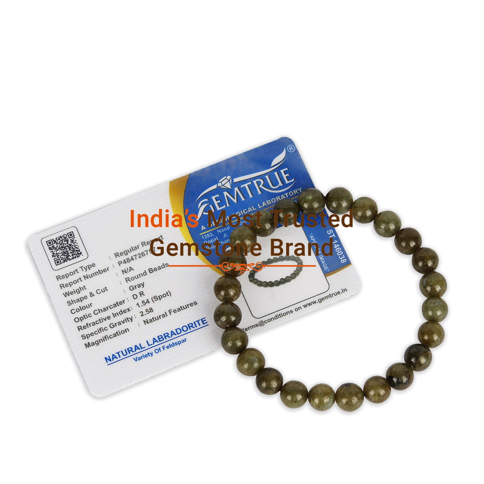 Labradorite Bracelet - Gemsmantra