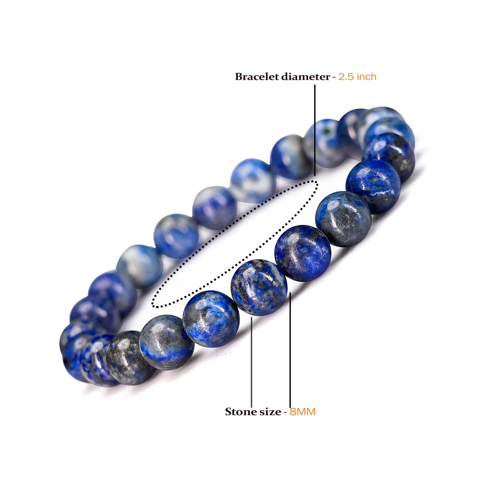 Lapis Lazuli Bracelet - Gemsmantra