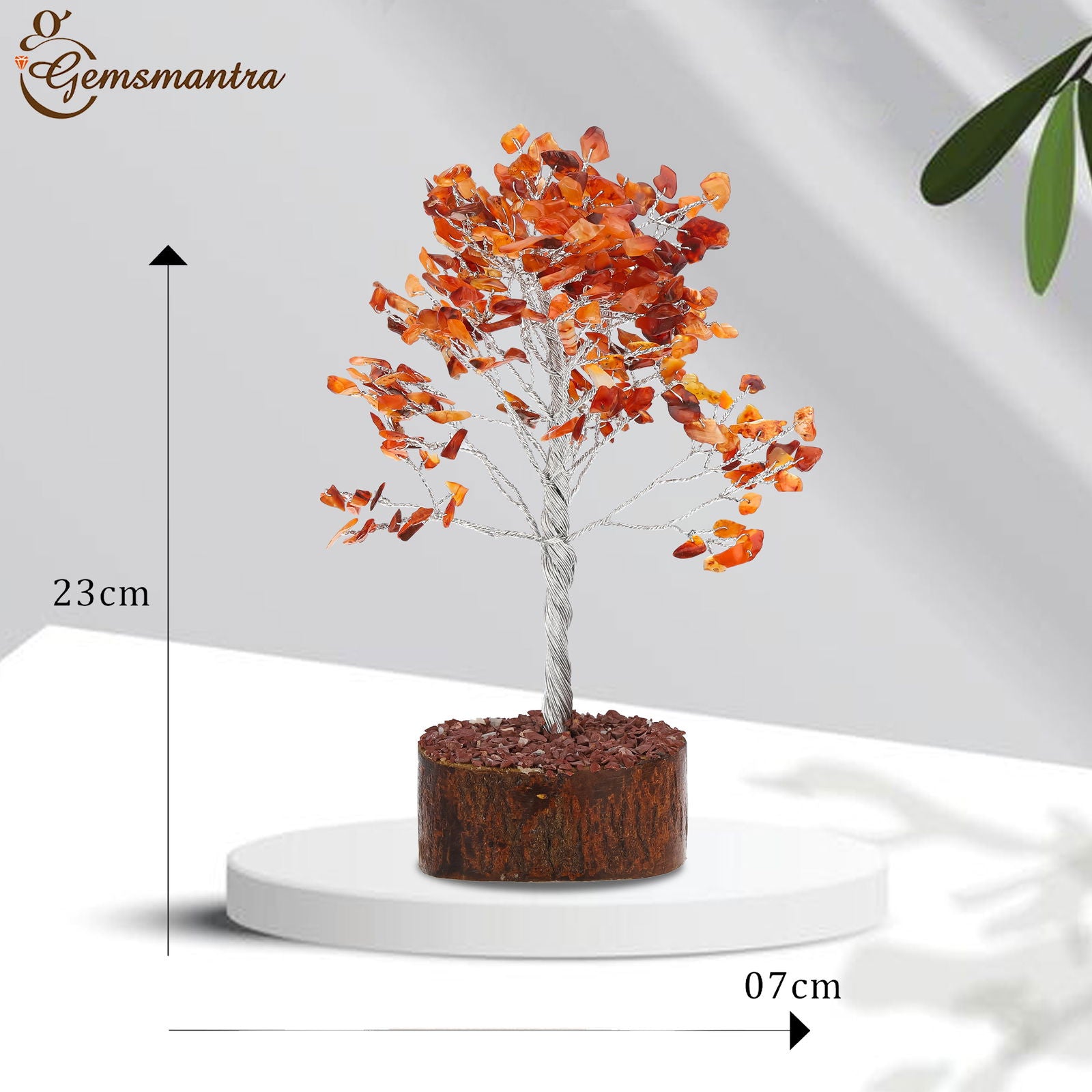 Large Carnelian Crystal Tree - Gemsmantra