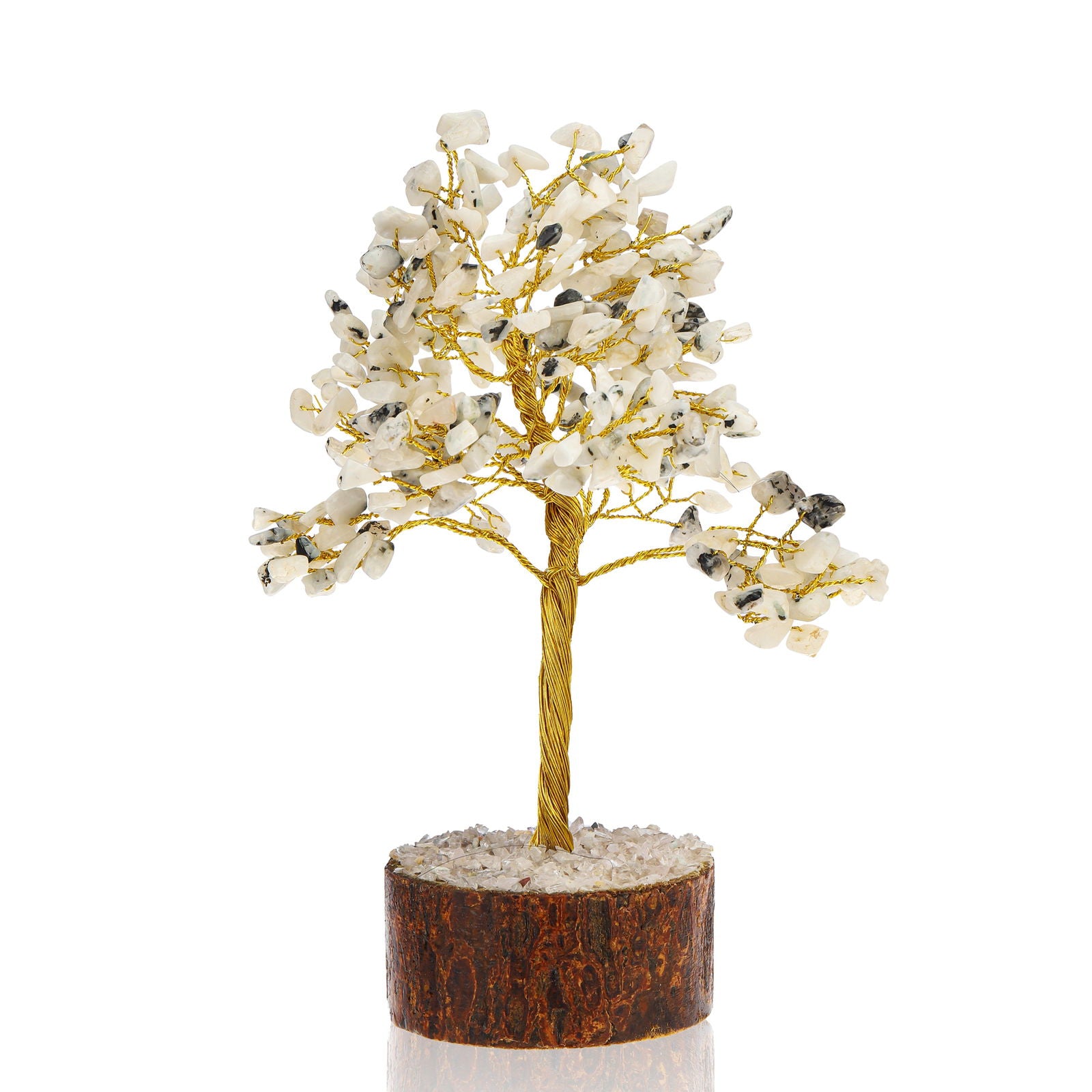 Large Rainbow Moonstone Crystal Tree - Gemsmantra