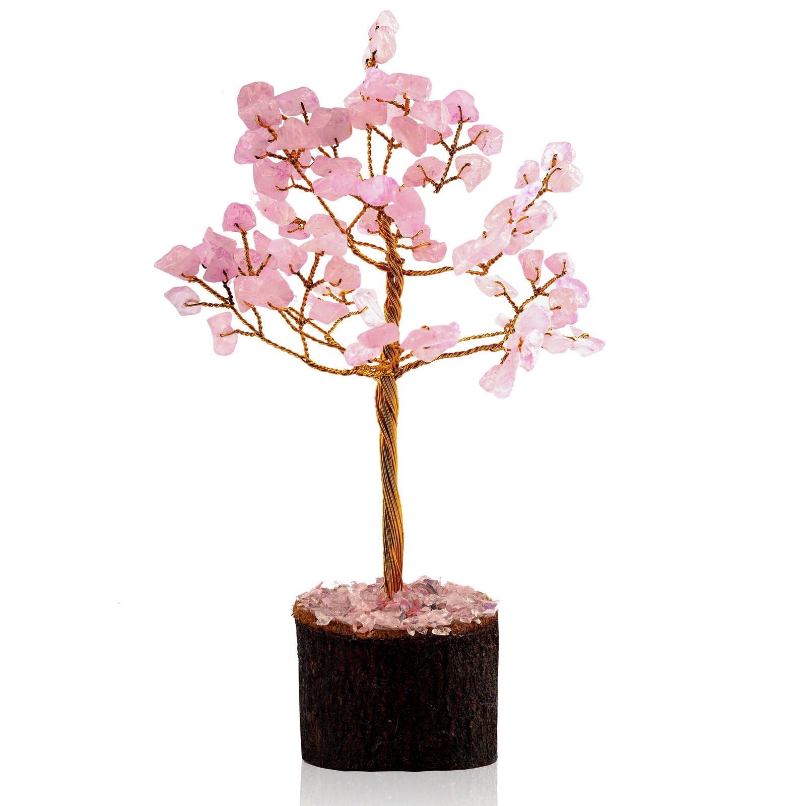 Large Rose-quartz Crystal Tree - Gemsmantra