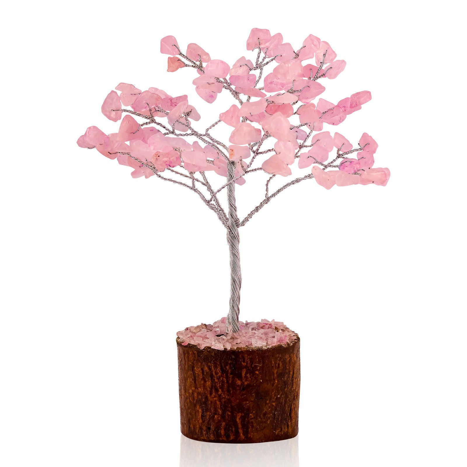 Large Rose-quartz Crystal Tree - Gemsmantra