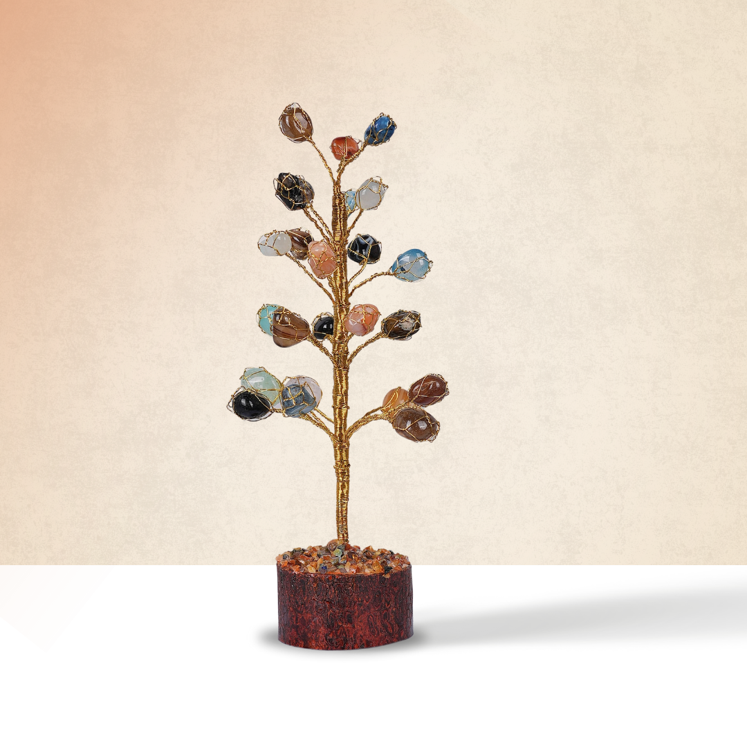 Multi Stone Tumble Tree - Gemsmantra