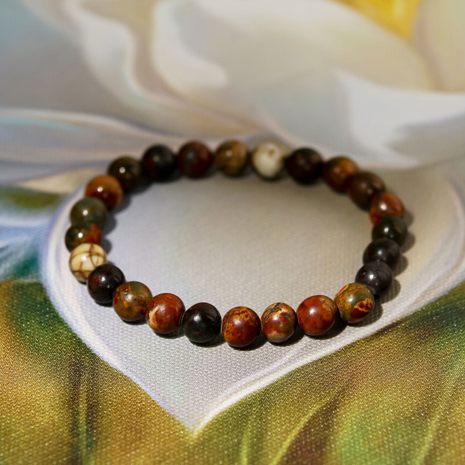 Picasso Jasper Bracelet - Gemsmantra