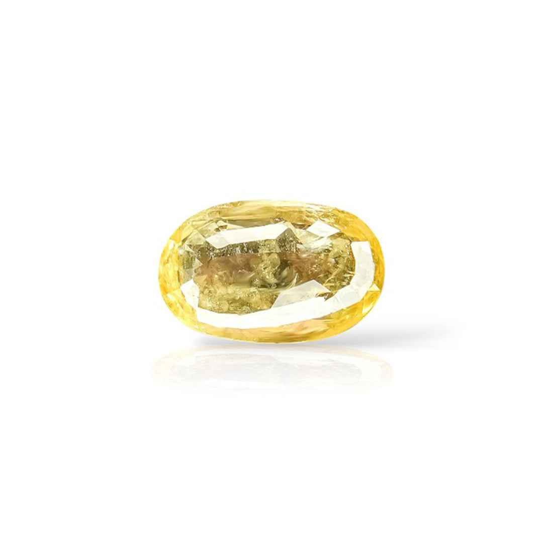 Pukhraj - Yellow Sapphire (4.07 ratti)