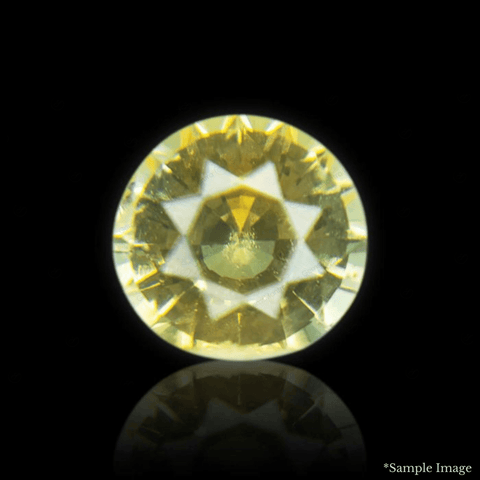 Yellow Sapphire (Pukhraj) Stone – Choose 3–12 Ratti