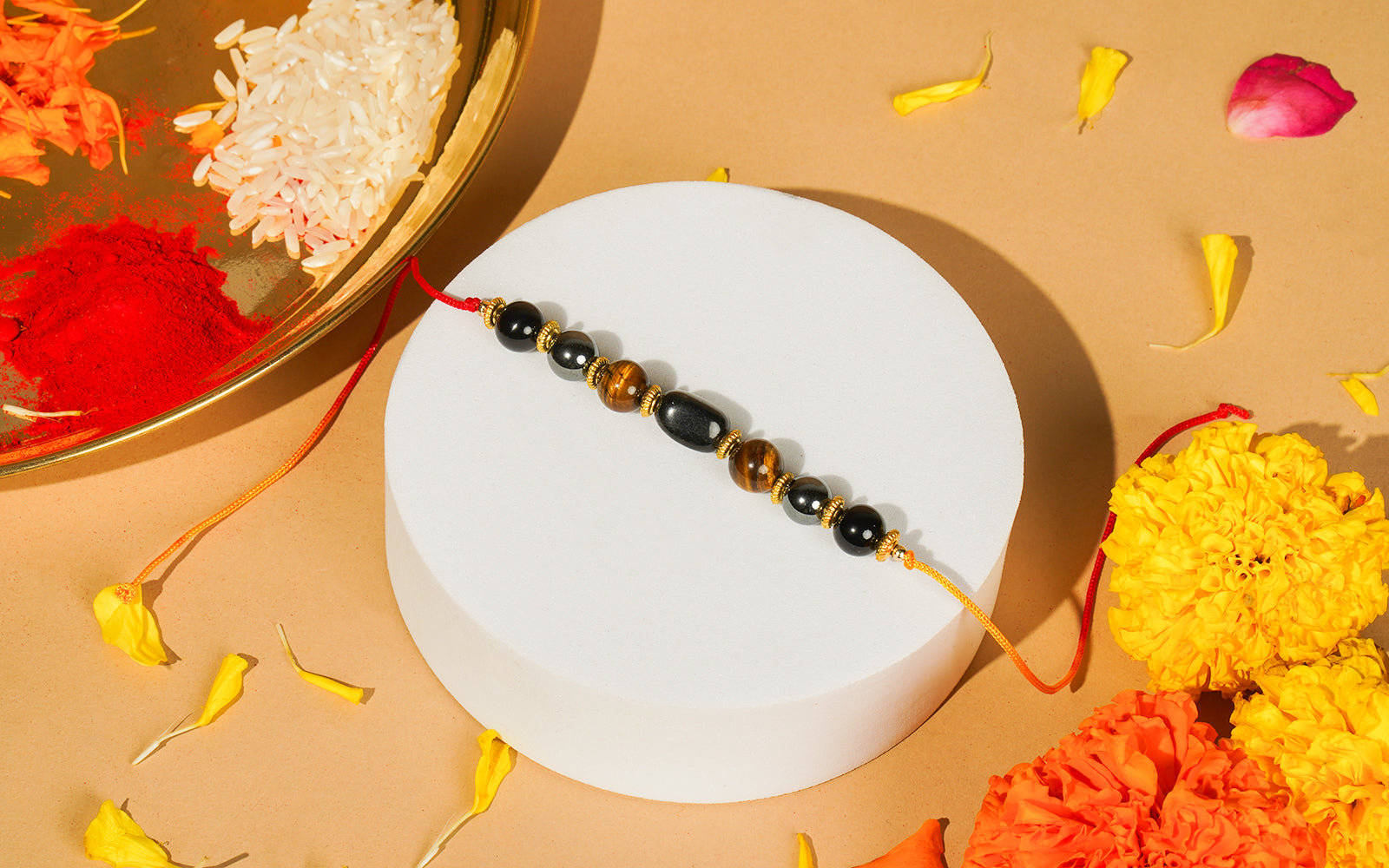 Protective Crystal Rakhi – For Strength, Focus & Energy Balance