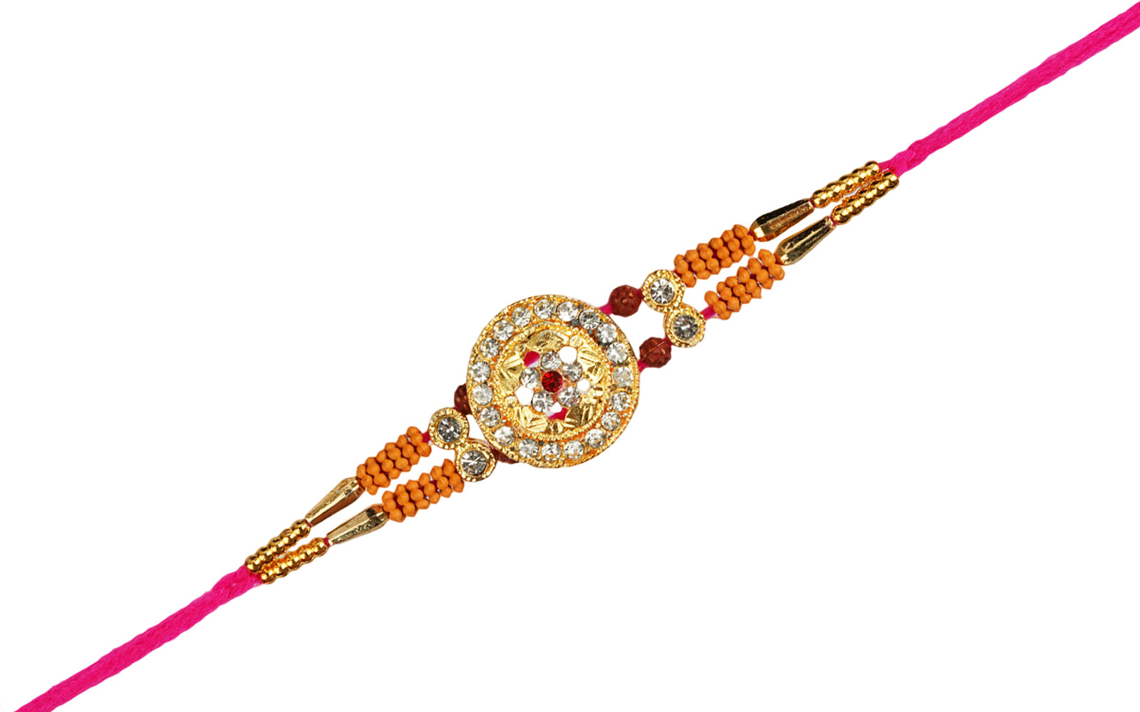 Marigold Circle Rakhi