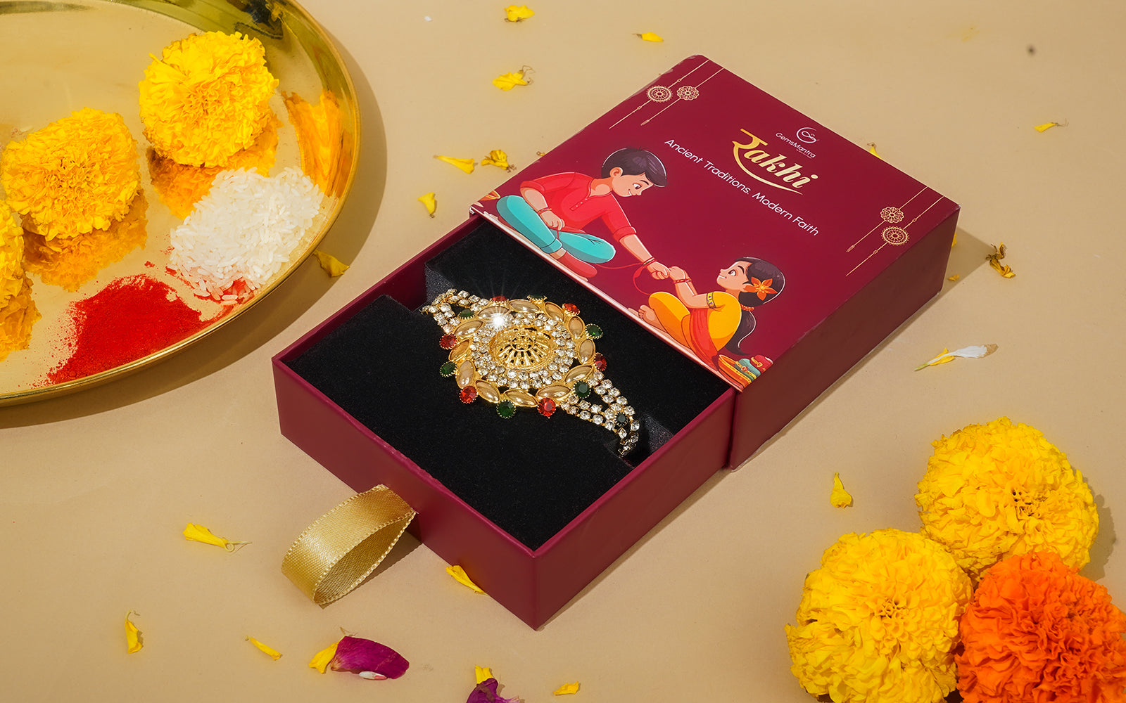 Swastik Spiritual Rakhi