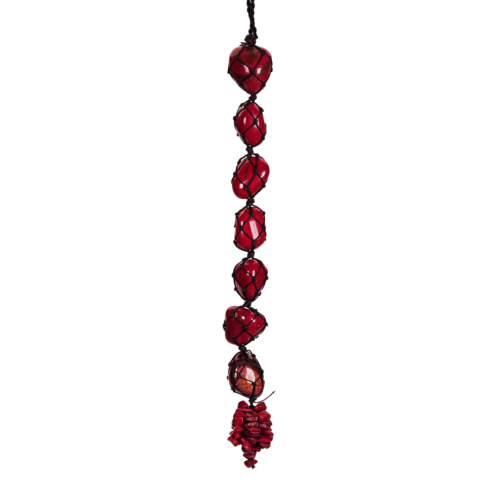 Red Jasper Tumbled Hanging - Gemsmantra