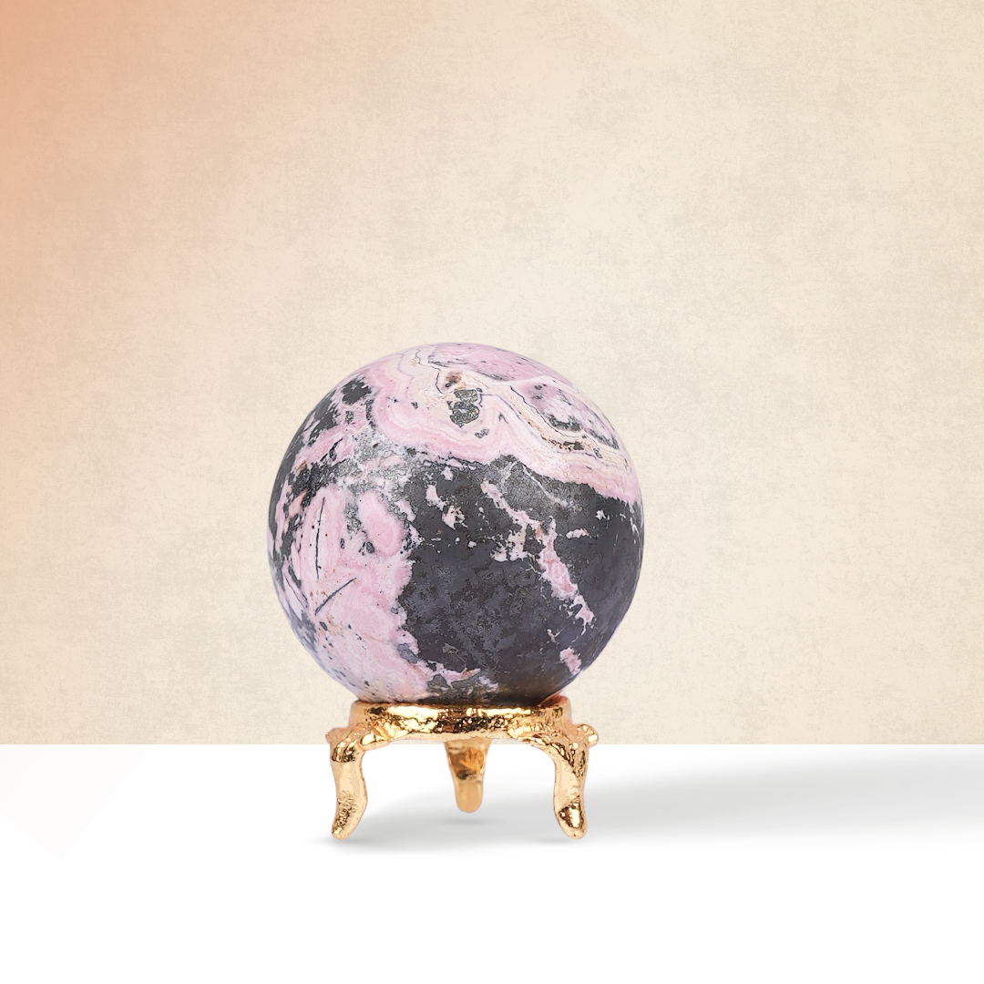 Rhodonite Sphere/Ball - Gemsmantra