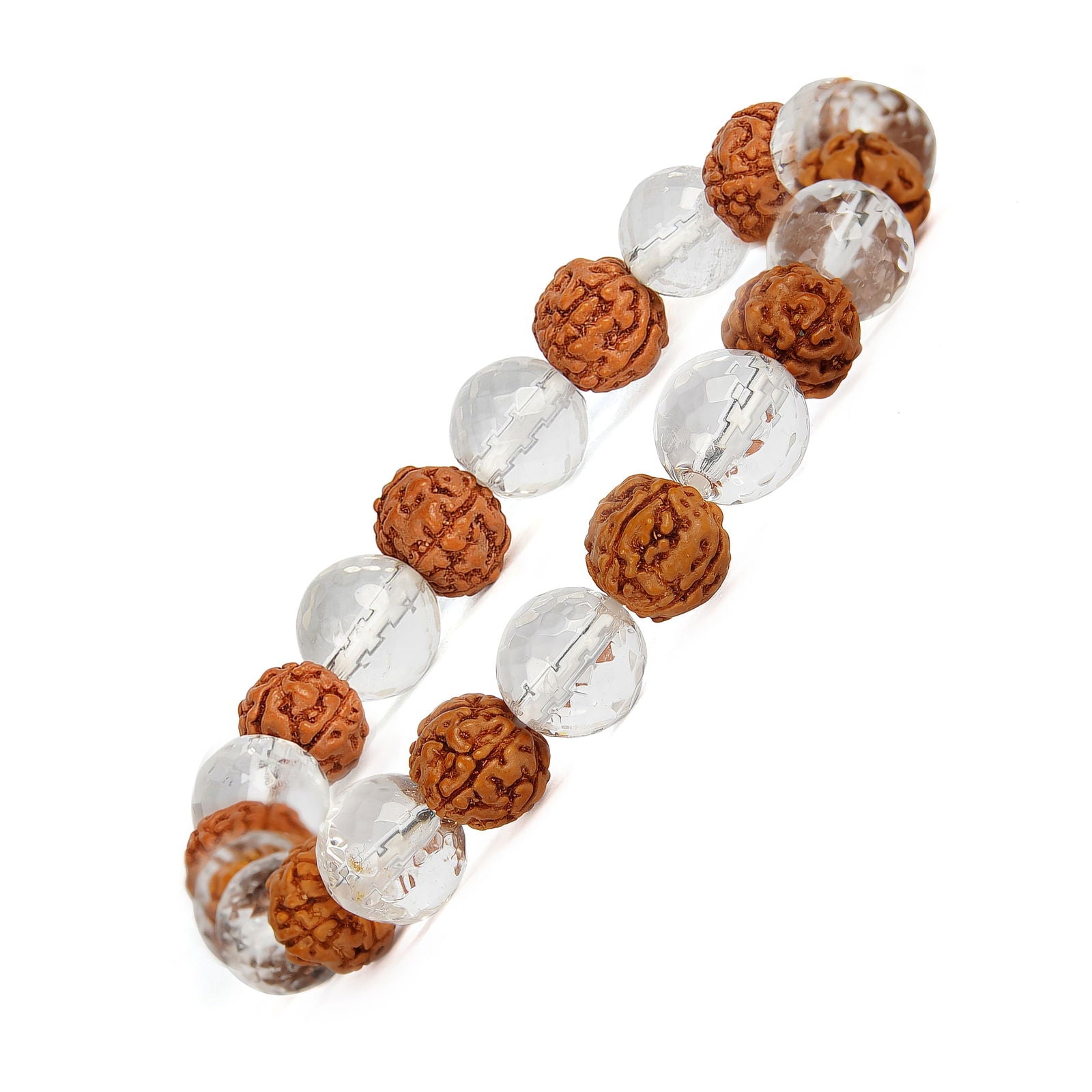 Rudraksha Crystal Bracelet - Gemsmantra