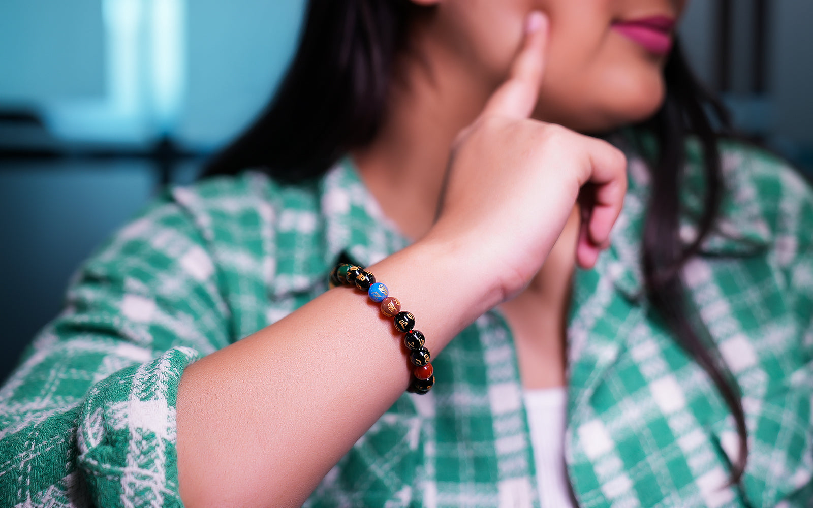 Multi Om Mani Bracelet