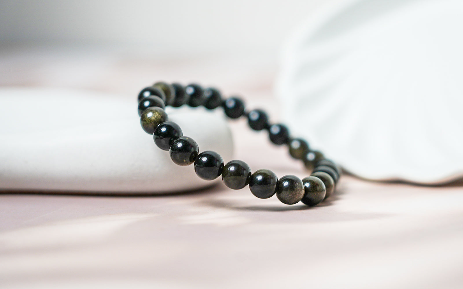 Golden Obsidian Bracelet