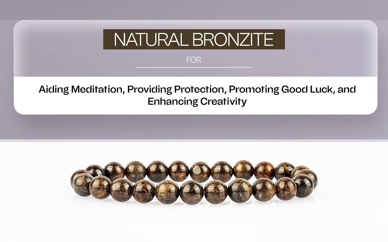 Bronzite Bracelet