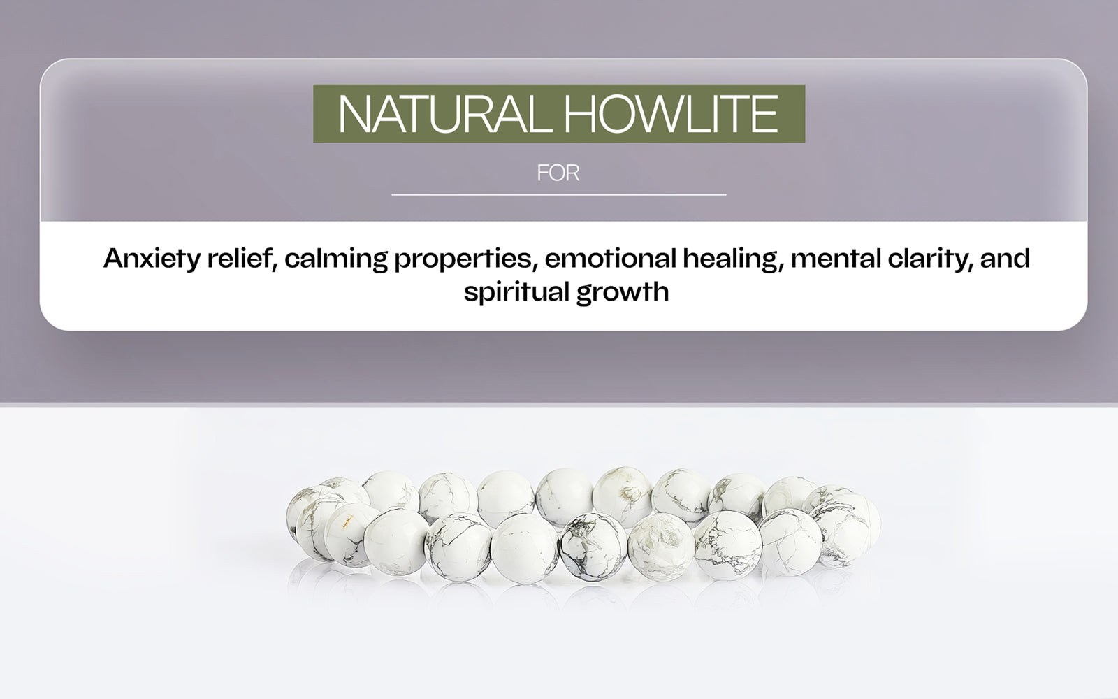 Howlite Bracelet