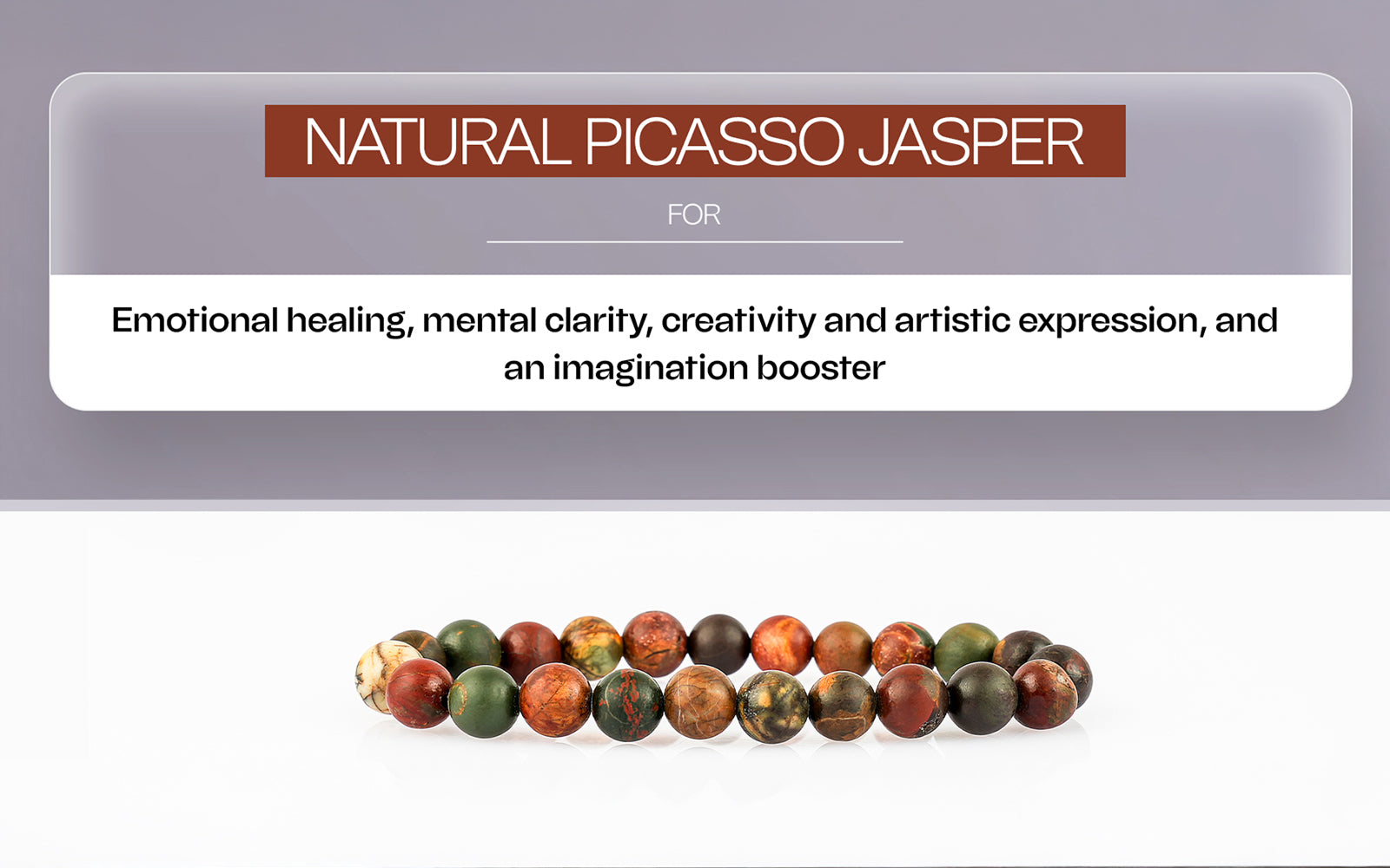 Picasso Jasper Bracelet