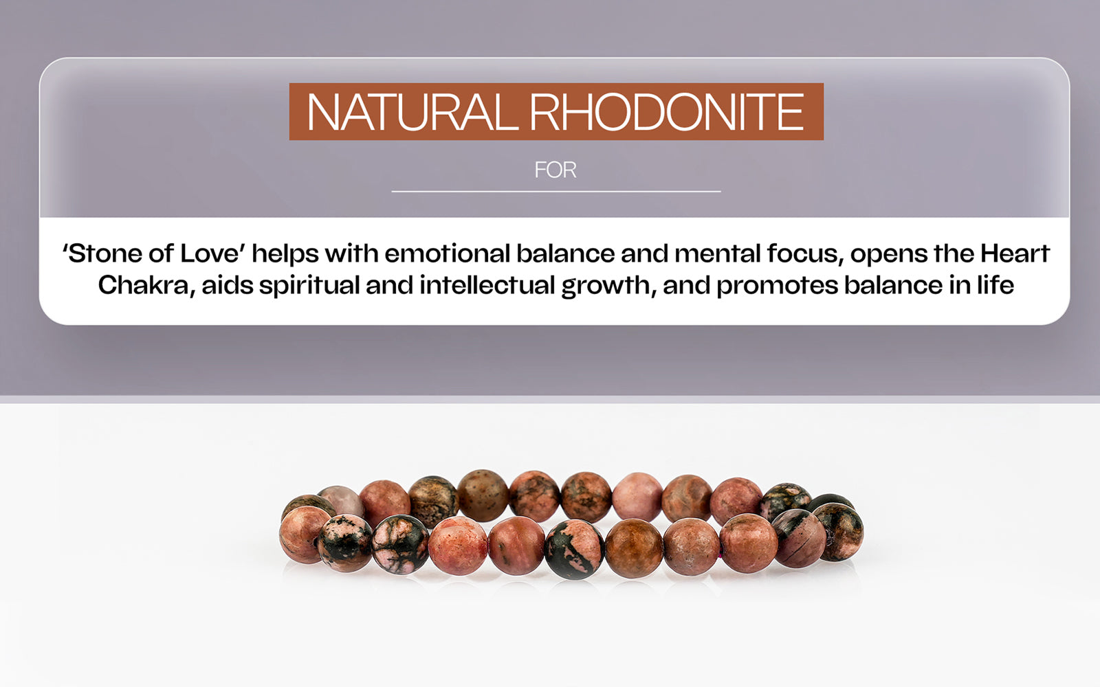 Rhodonite Bracelet