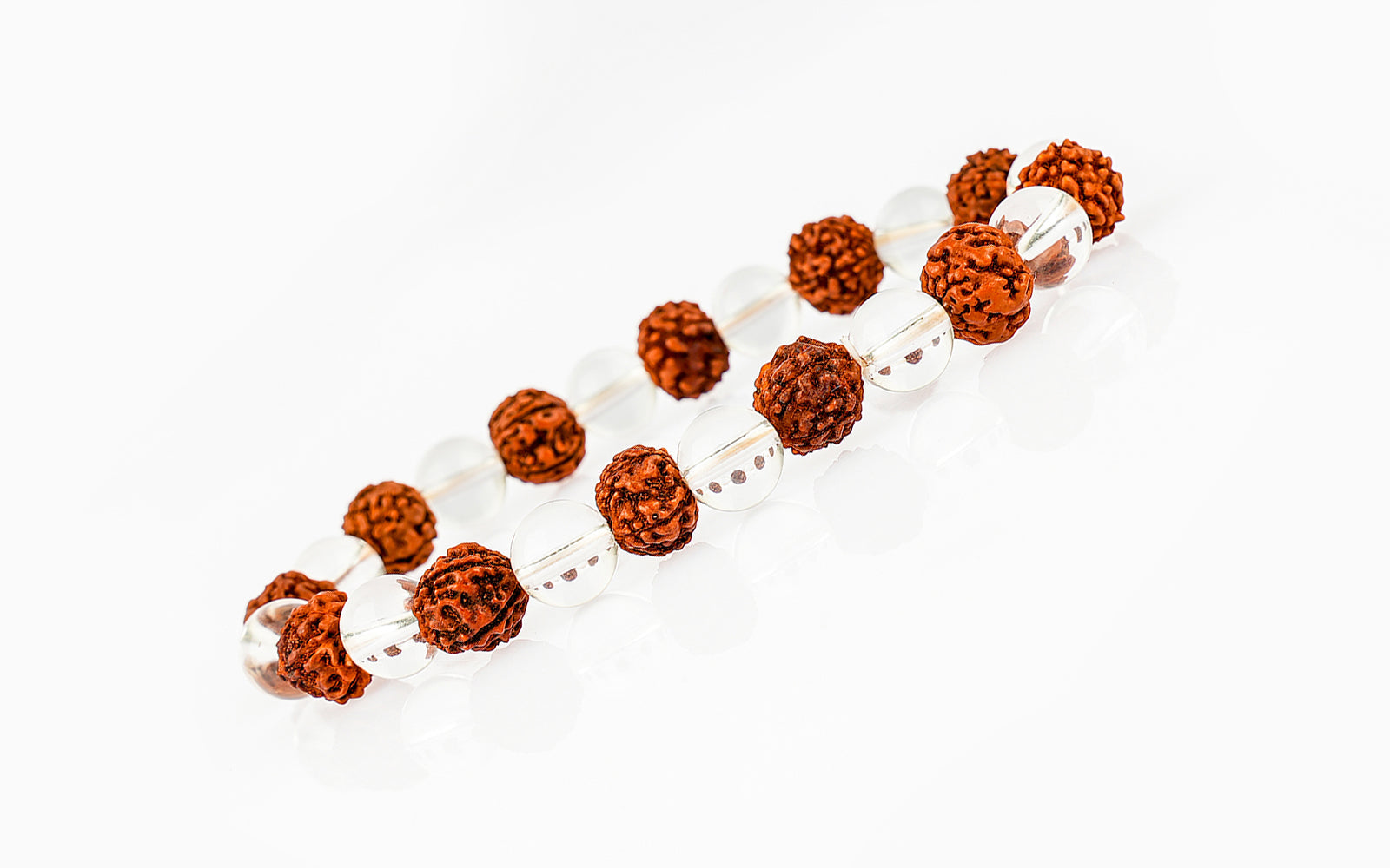 Rudraksha Crystal Bracelet