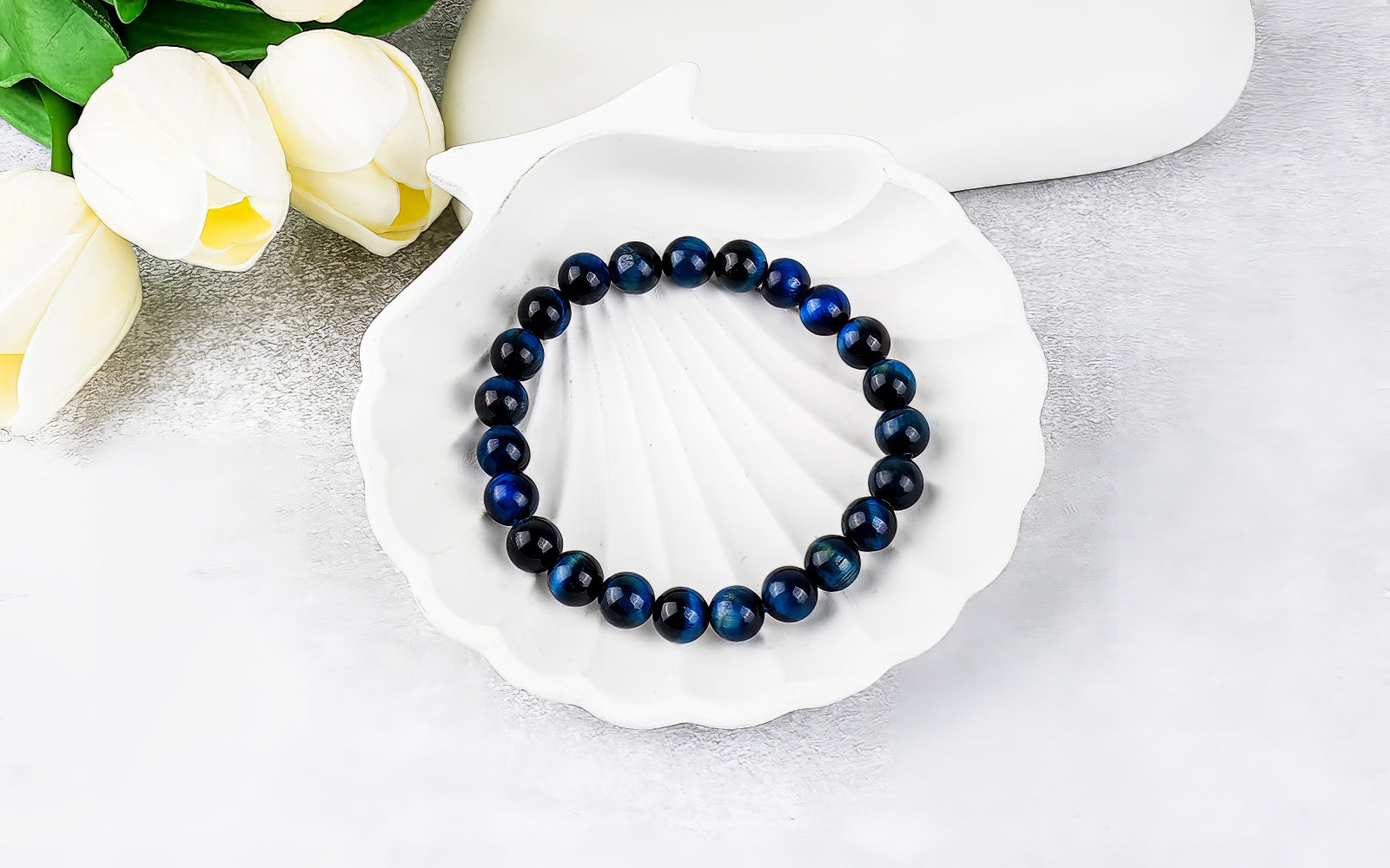 Blue Tiger Eye Bracelet