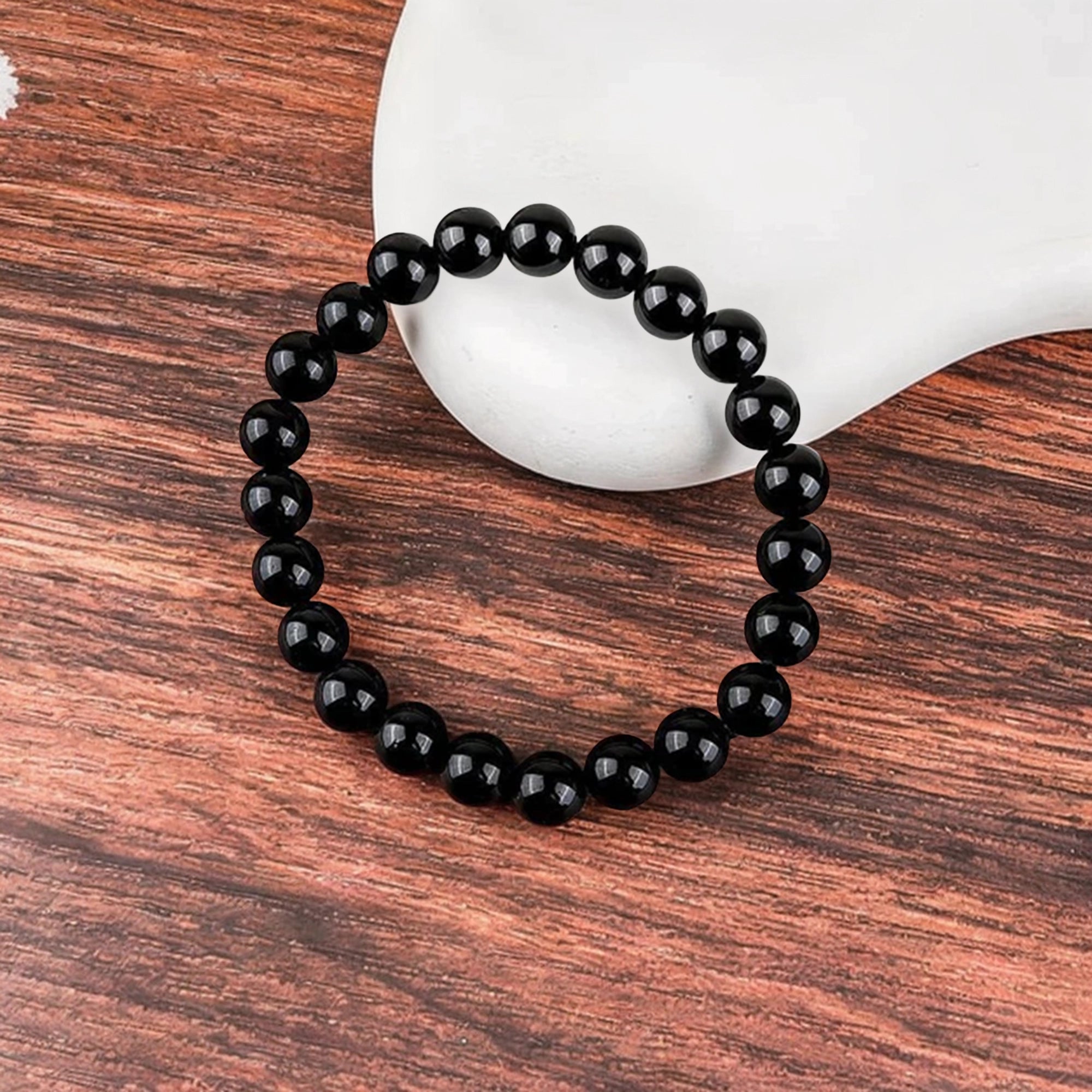 Black Tourmaline Bracelet – Protection & Grounding