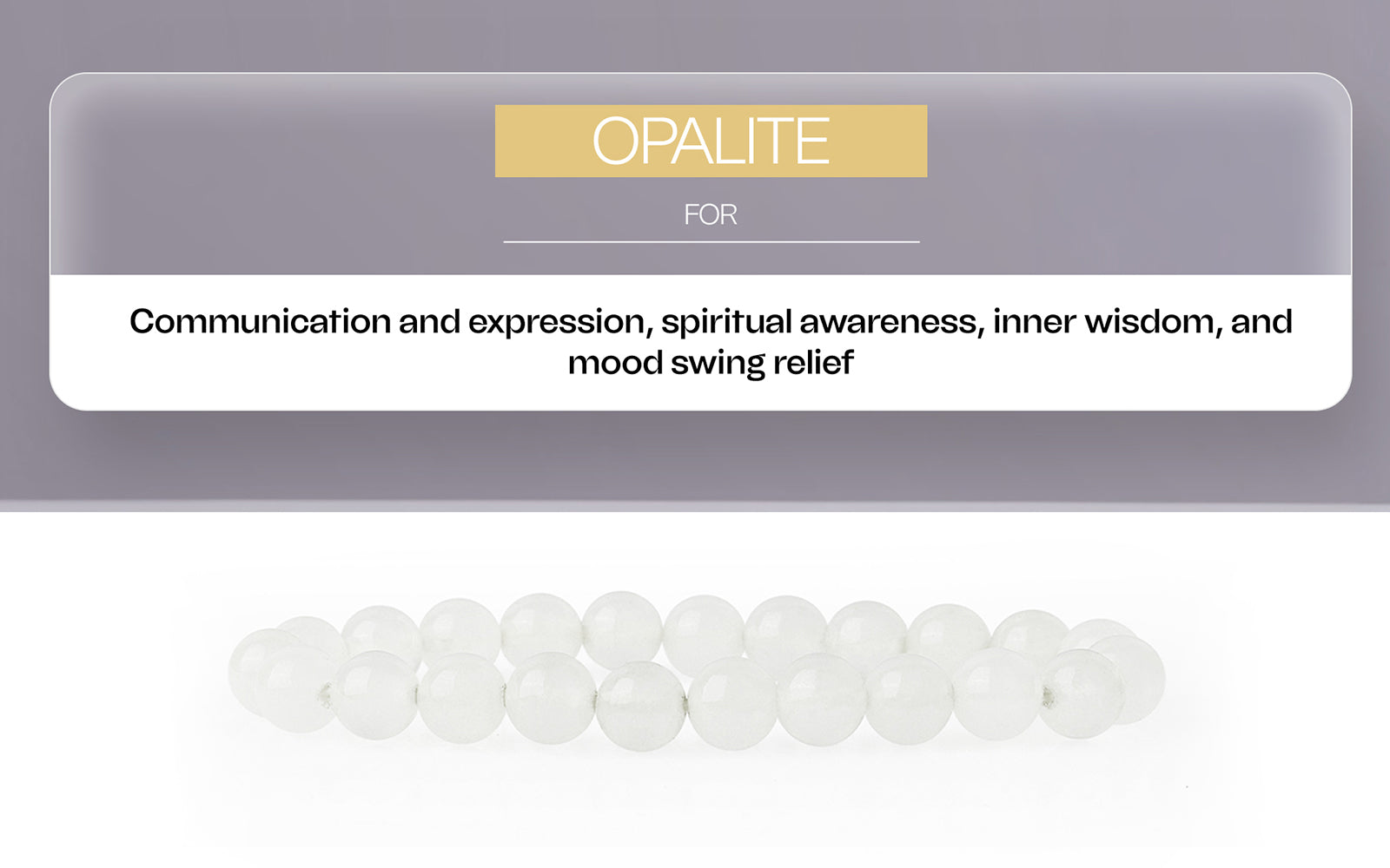 Opalite Bracelet