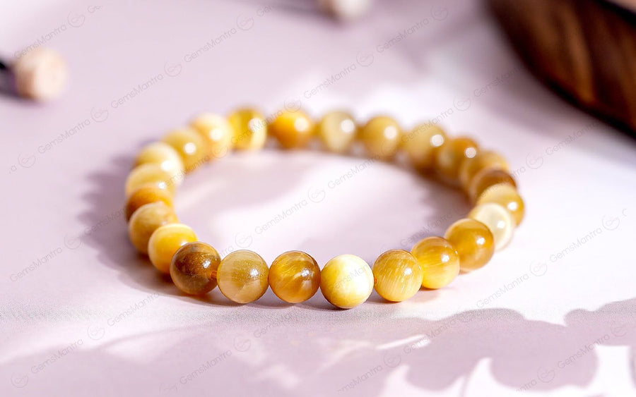 Cat's Eye Bracelet - Intuition, Detachment, and Spirituality