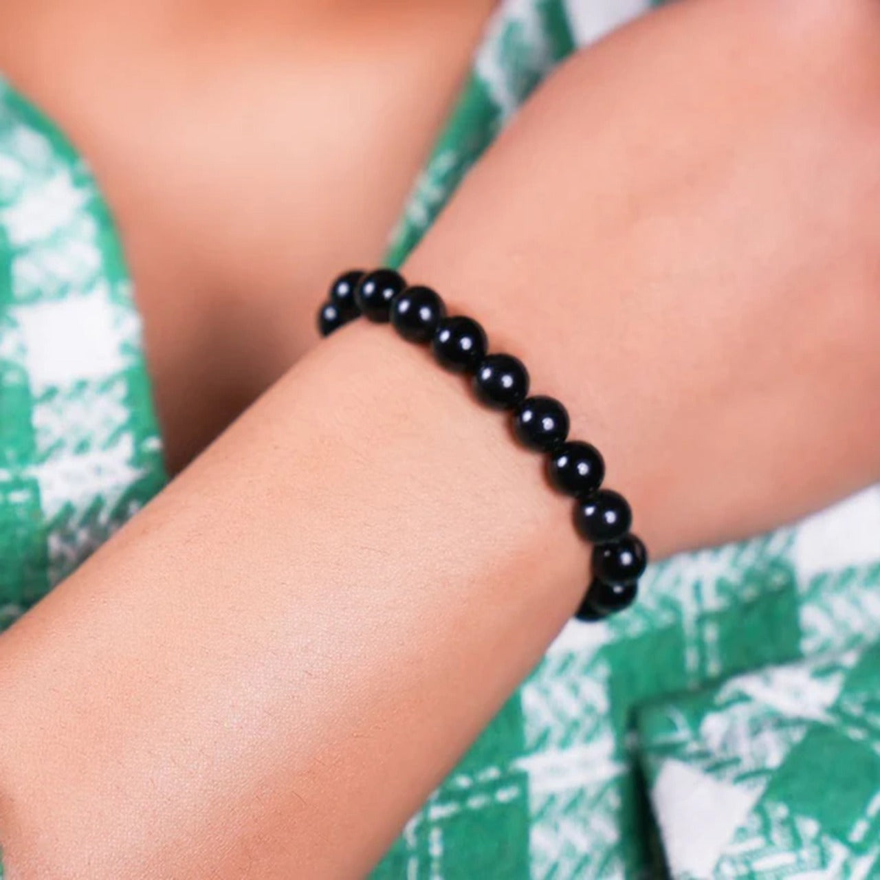 Black Agate Bracelet – Protection, Strength & Grounding