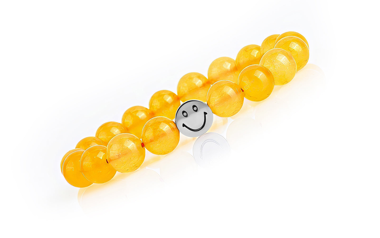 Smile Bracelet  Yellow Jade