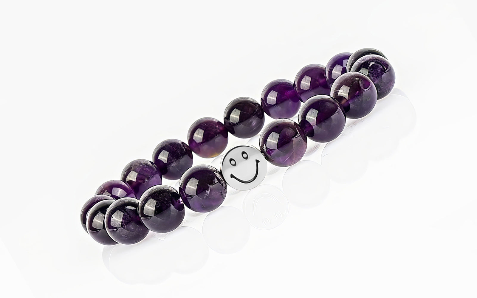 Smile Bracelet  Energized Amethyst