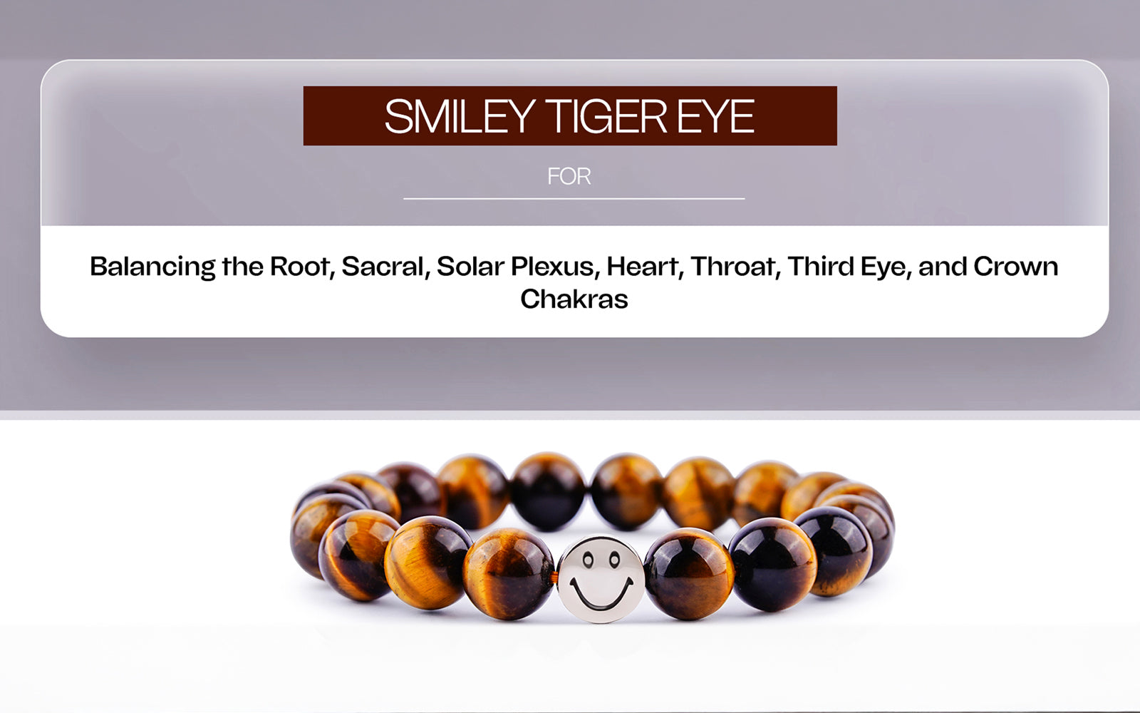 Smile Bracelet   Tiger Eye