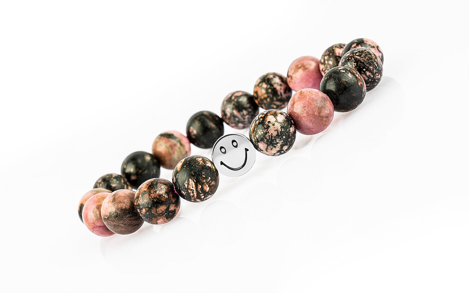 Smile Bracelet  Rhodonite