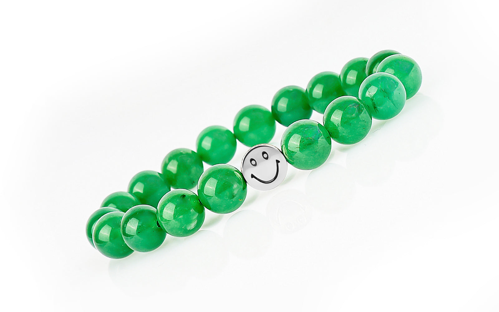 Smile Bracelet  Green Aventurine