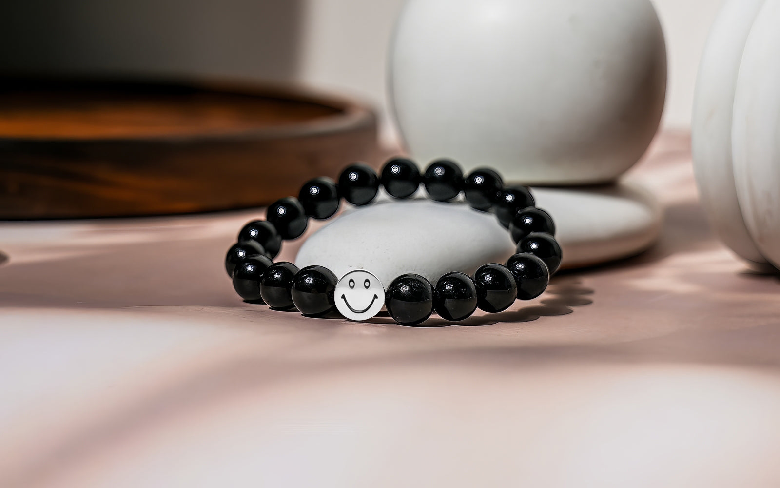 Smile Bracelet  Black Tourmaline