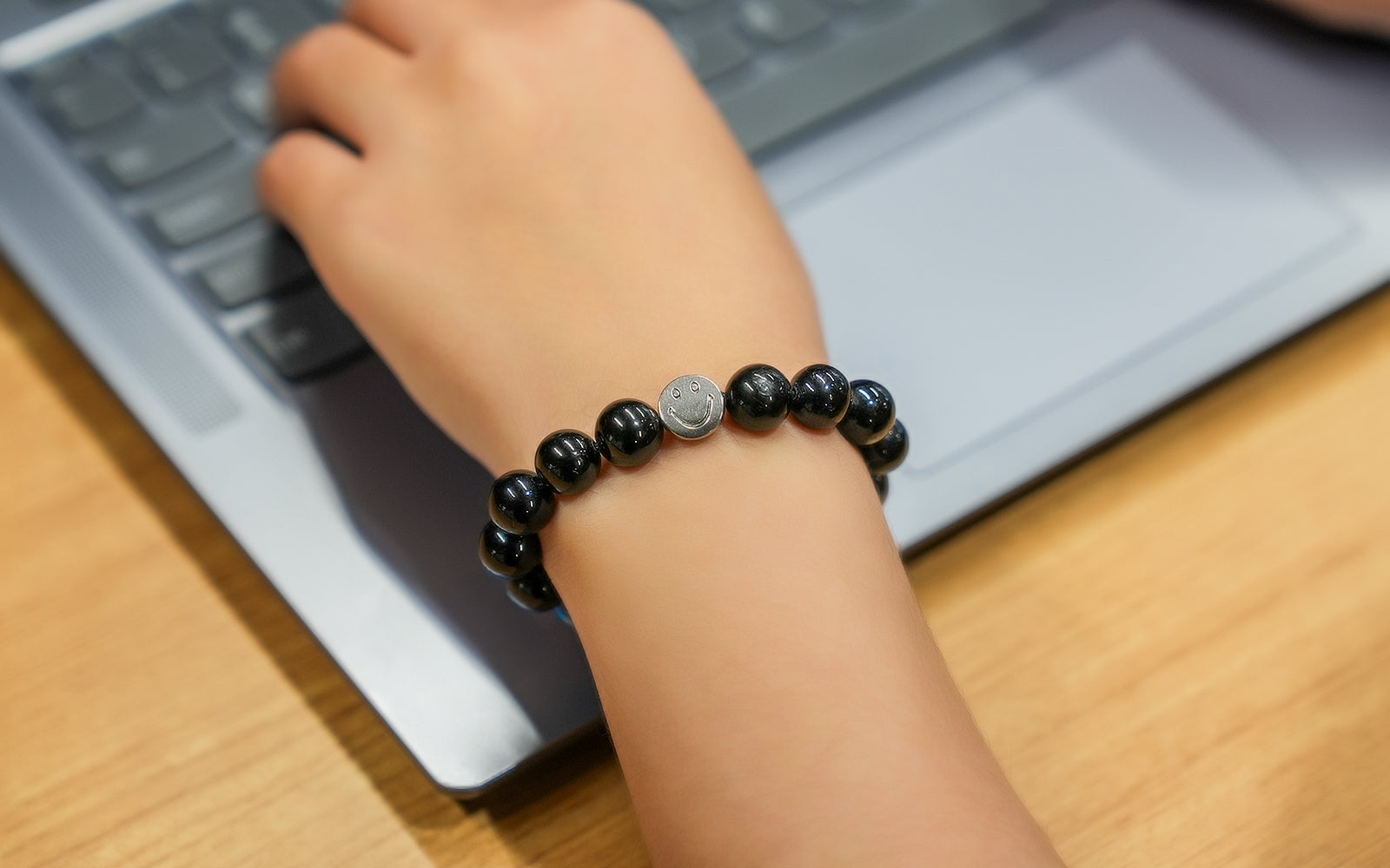 Smile Bracelet  Black Tourmaline