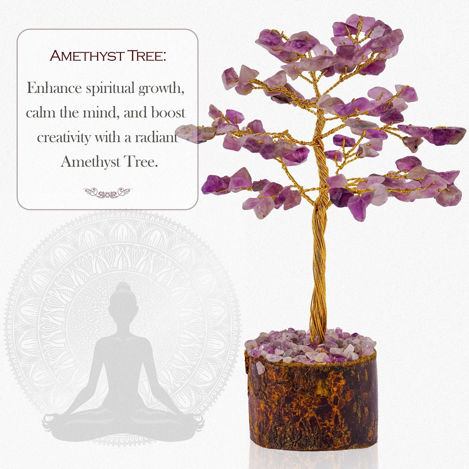 Small Amethyst Crystal Tree - Gemsmantra