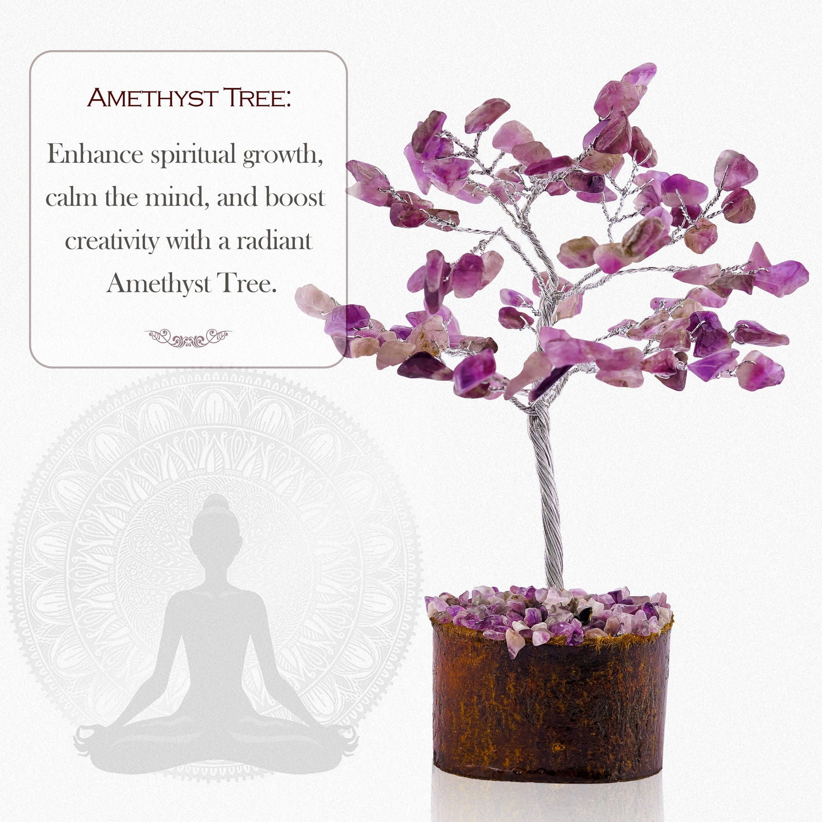 Small Amethyst Crystal Tree - Gemsmantra