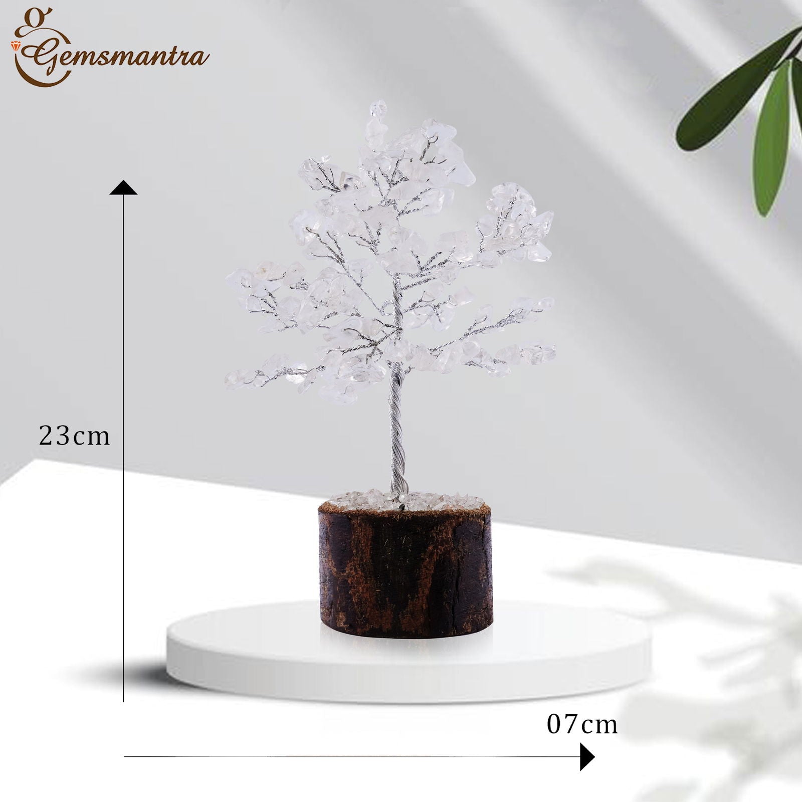 Small Crystal Quartz Tree - Gemsmantra