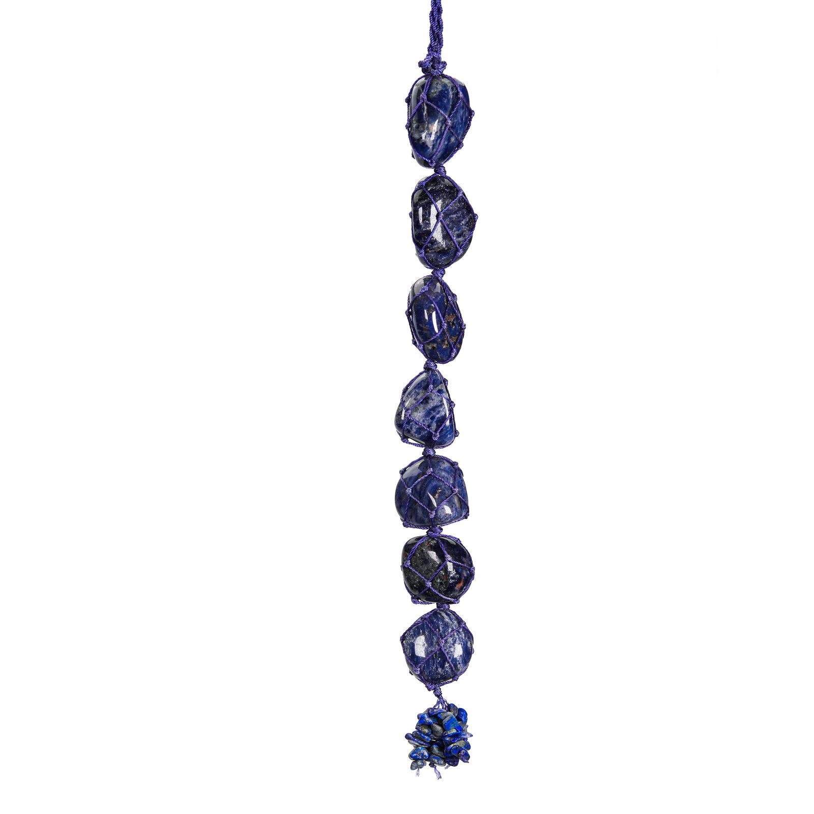 Sodalite Tumbled Hanging - Gemsmantra