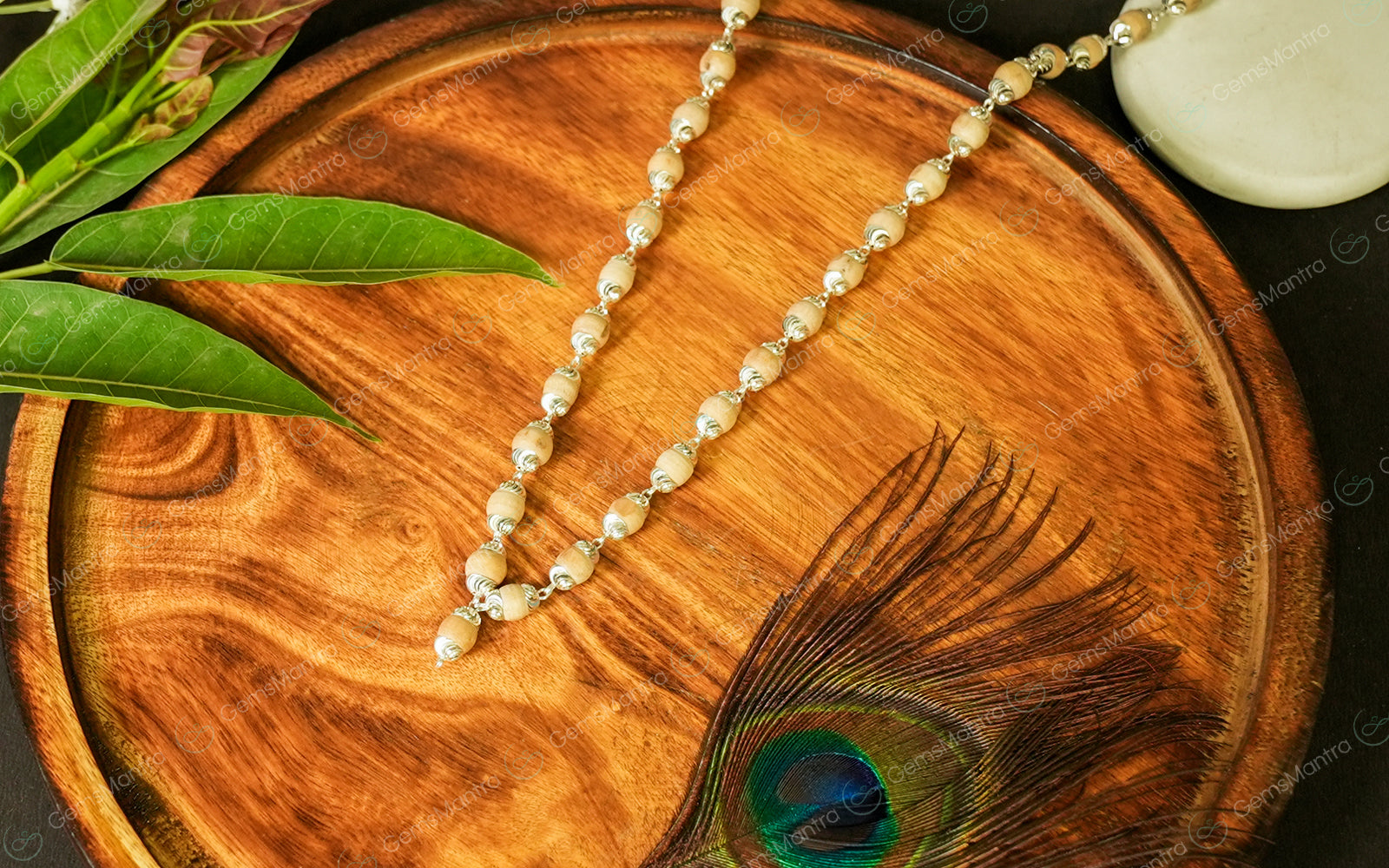 Nww Tulsi Mala Silver