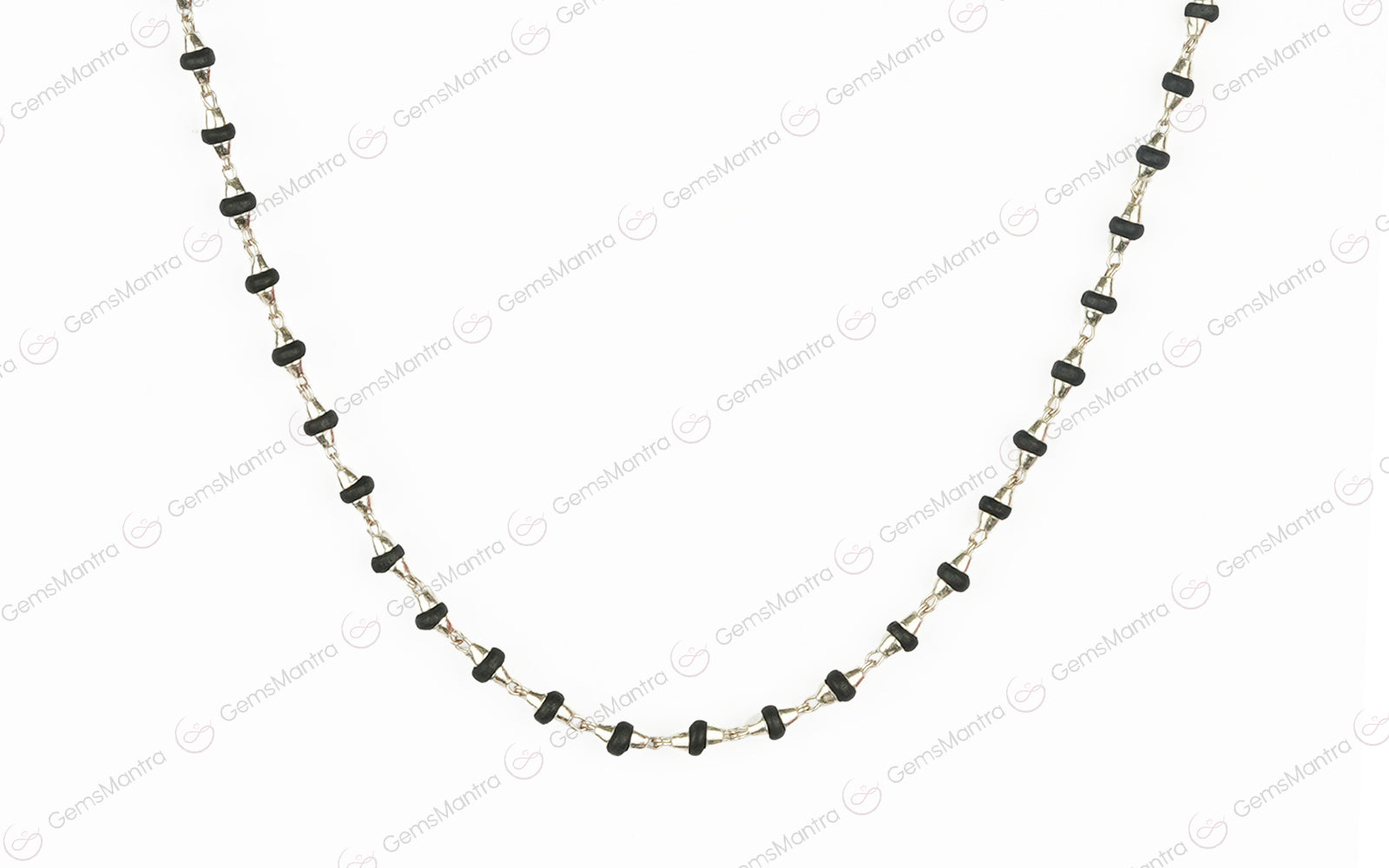 Tulsi Mala Silver