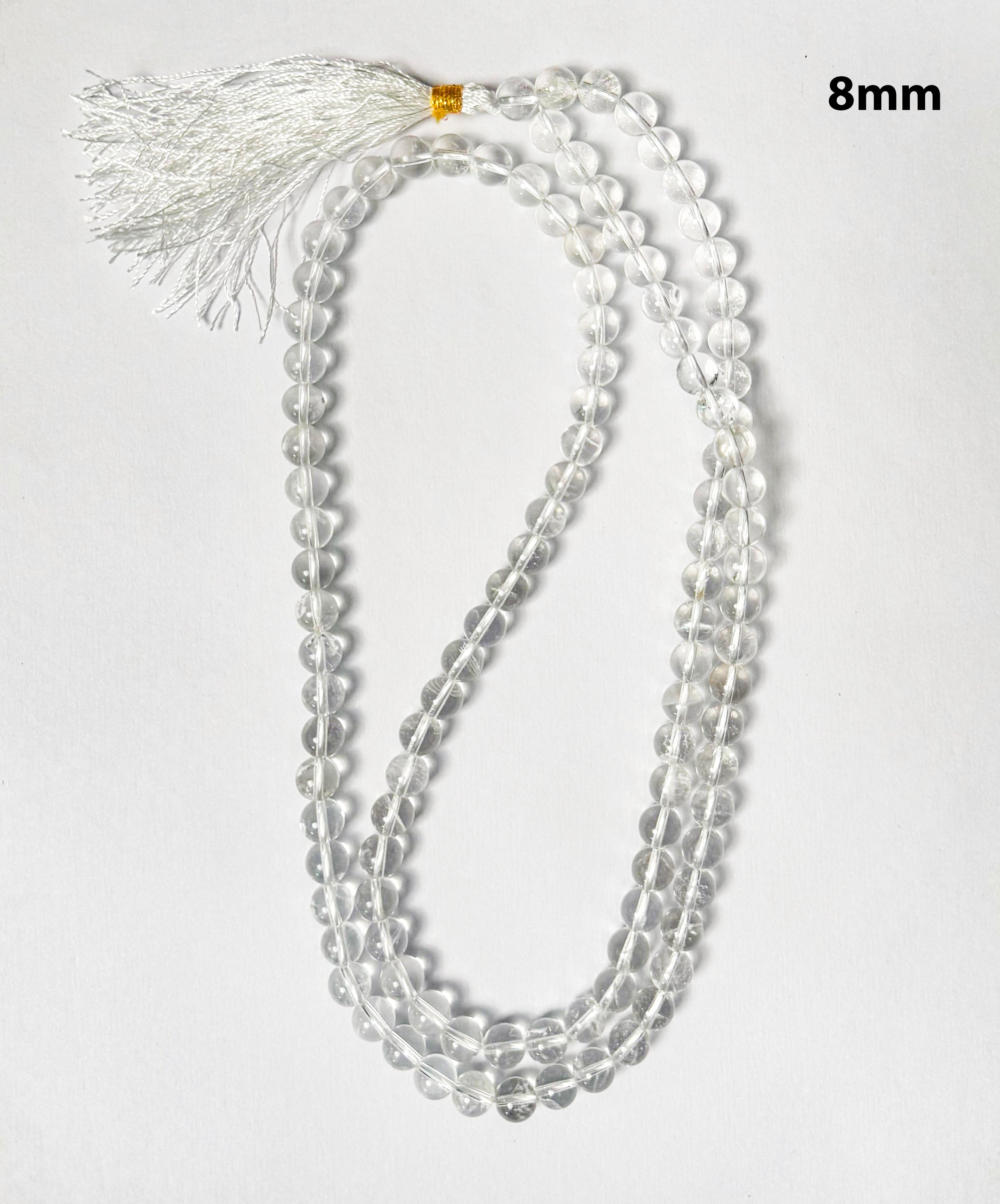 Sphatik Mala - 8mm Size